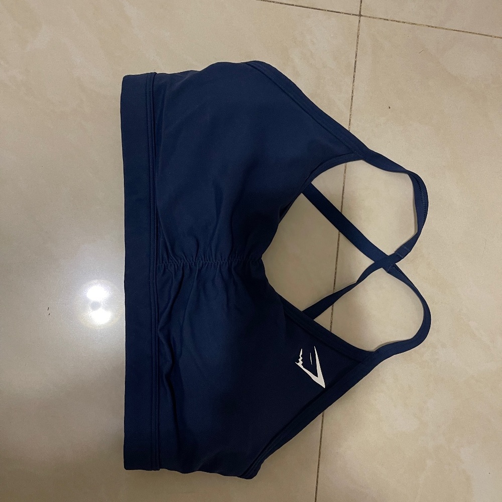 RUCHED SPORTS BRA